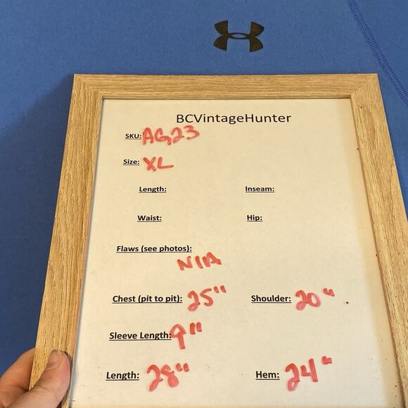 Under Armour Mens Shirt XL Heatgear Crew Neck Blue Casual Athleisure Adult - Picture 8 of 16